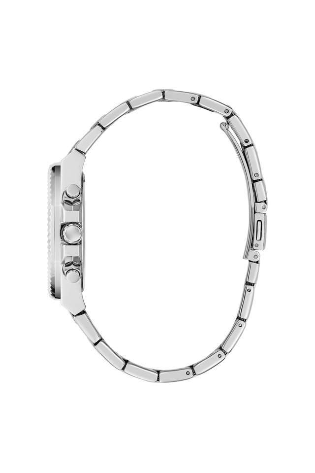 Equality-38-mm-Blue-Dial-Stainless-Steel-Analogue-Wrist-Watch-For-Women---GW0789G1