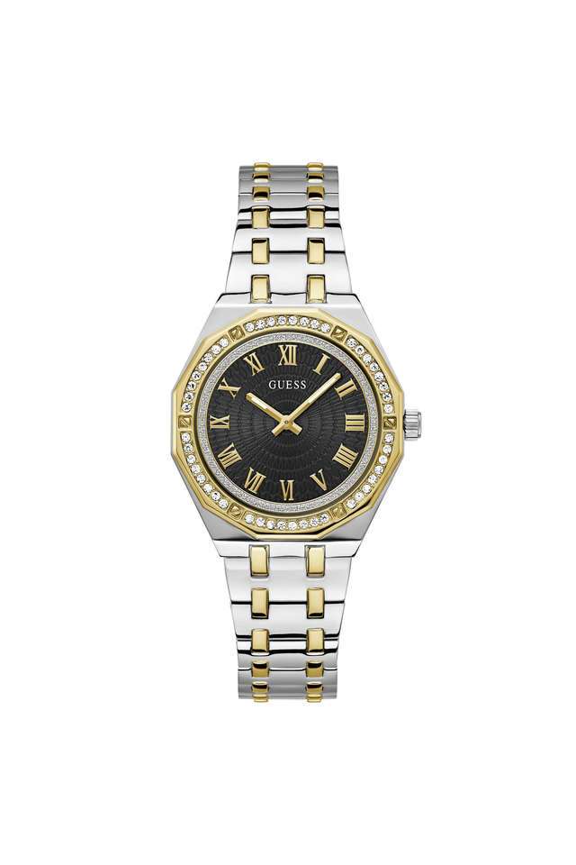 Buy GUESS NoColour Desire 36 mm Black Dial Stainless Steel
