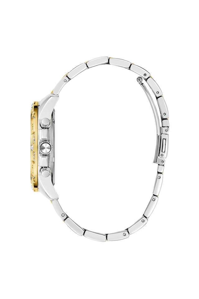 Majesty-40-mm-White-Dial-Stainless-Steel-Analogue-Wrist-Watch-For-Women---GW0752L1