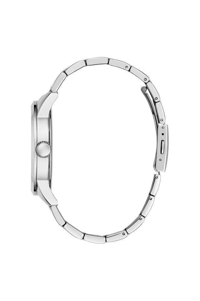 Badge-44-mm-Blue-Dial-Stainless-Steel-Analogue-Wrist-Watch-For-Men---GW0795G4