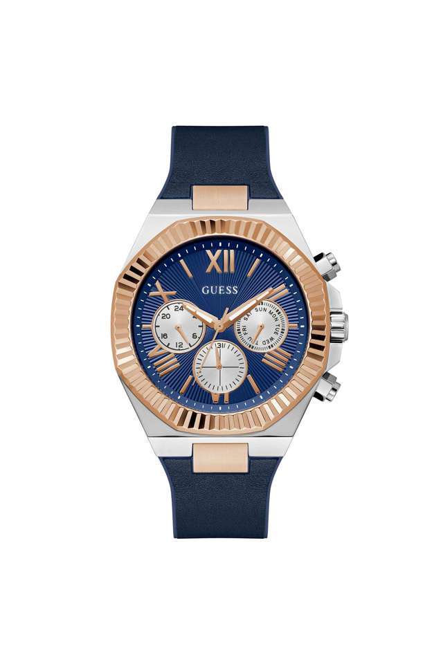 Equity-44-mm-Blue-Dial-Leather-Analogue-Wrist-Watch-For-Men---GW0790G2