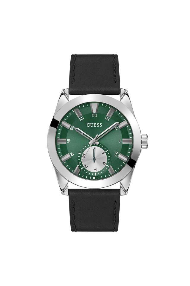 Greyson-44-mm-Green-Dial-Leather-Analogue-Wrist-Watch-For-Men---GW0799G1