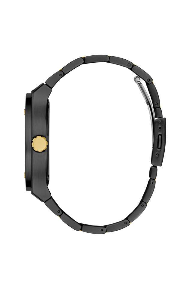 Jet-45-mm-Black-Dial-Stainless-Steel-Analogue-Wrist-Watch-For-Men---GW0771L3