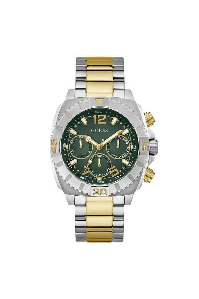 Traction-44-mm-Green-Dial-Stainless-Steel-Analogue-Wrist-Watch-For-Men---GW0855L1