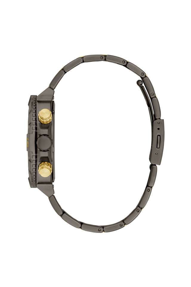 Traction-44-mm-Black-Dial-Stainless-Steel-Analogue-Wrist-Watch-For-Men---GW0762L6