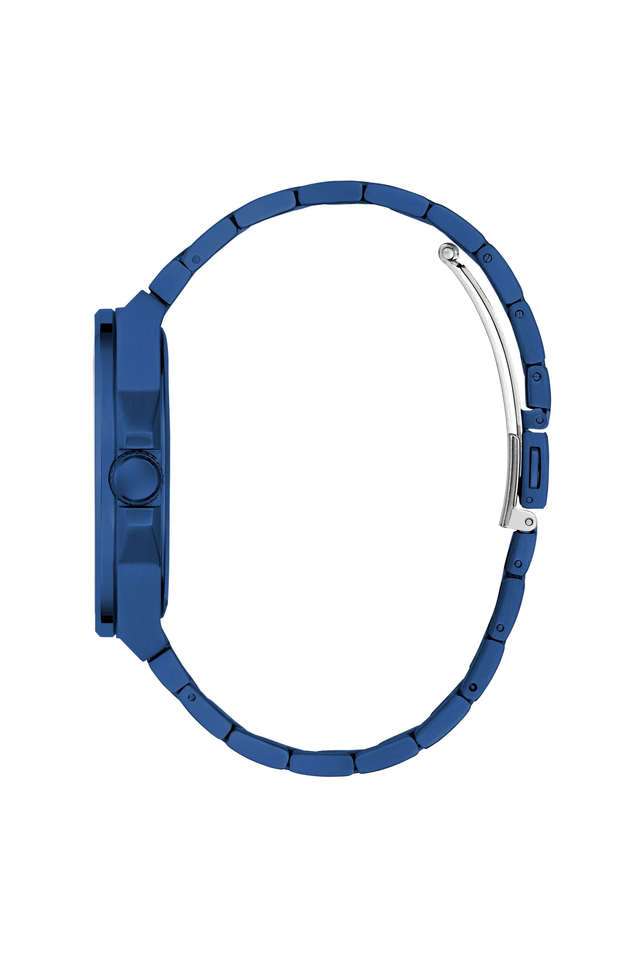 Vinyl-44-mm-Blue-Dial-Stainless-Steel-Analogue-Wrist-Watch-For-Men---GW0617L3