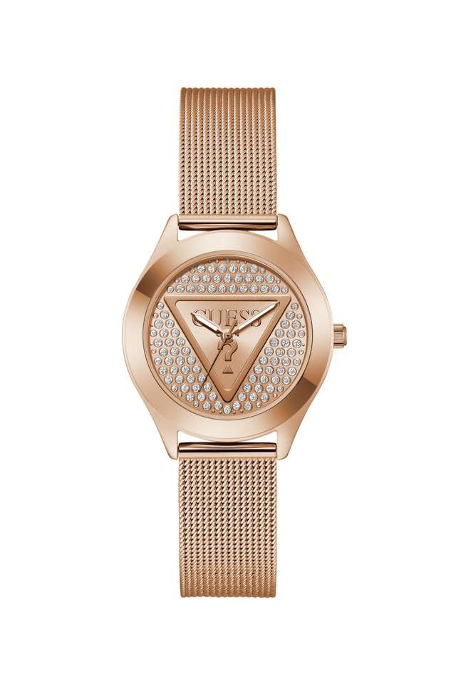 Trend-34-mm-Rose-Gold-Dial-Stainless-Steel-Analogue-Wrist-Watch-for-Women---GW0835L3