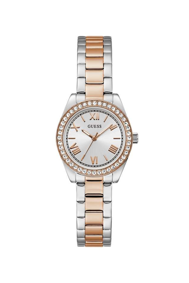 Dress-30-mm-Silver-Dial-Stainless-Steel-Analogue-Wrist-Watch-for-Women---GW0841L3