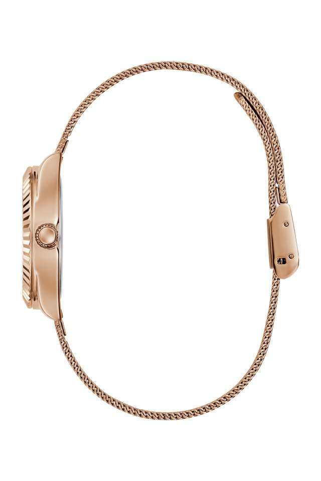 Dress-30-mm-Rose-Gold-Dial-Stainless-Steel-Analogue-Wrist-Watch-for-Women---GW0842L3