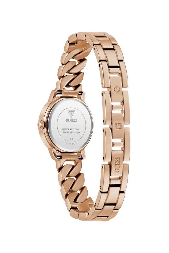 Bejeweled-25-mm-Rose-Gold-Dial-Stainless-Steel-Analogue-Wrist-Watch-for-Women---GW0867L3