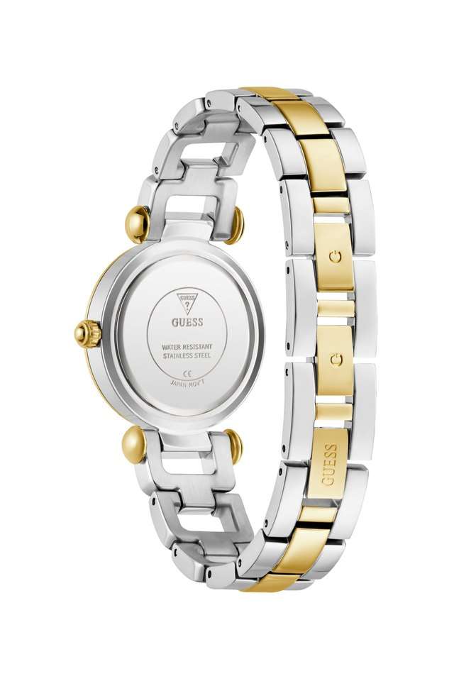 Bejeweled-30-mm-Green-Dial-Stainless-Steel-Analogue-Wrist-Watch-for-Women---GW0869L1