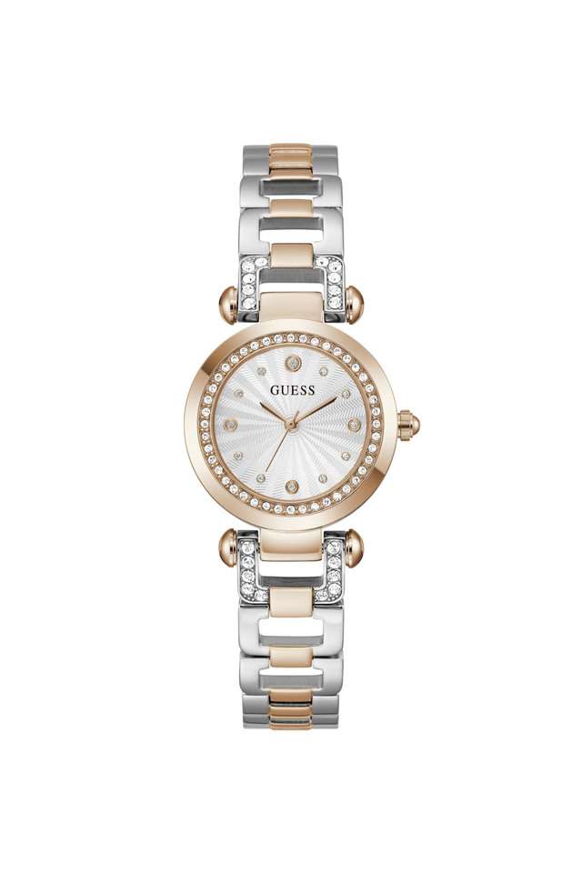 Bejeweled-30-mm-Silver-Dial-Stainless-Steel-Analogue-Wrist-Watch-for-Women---GW0869L2