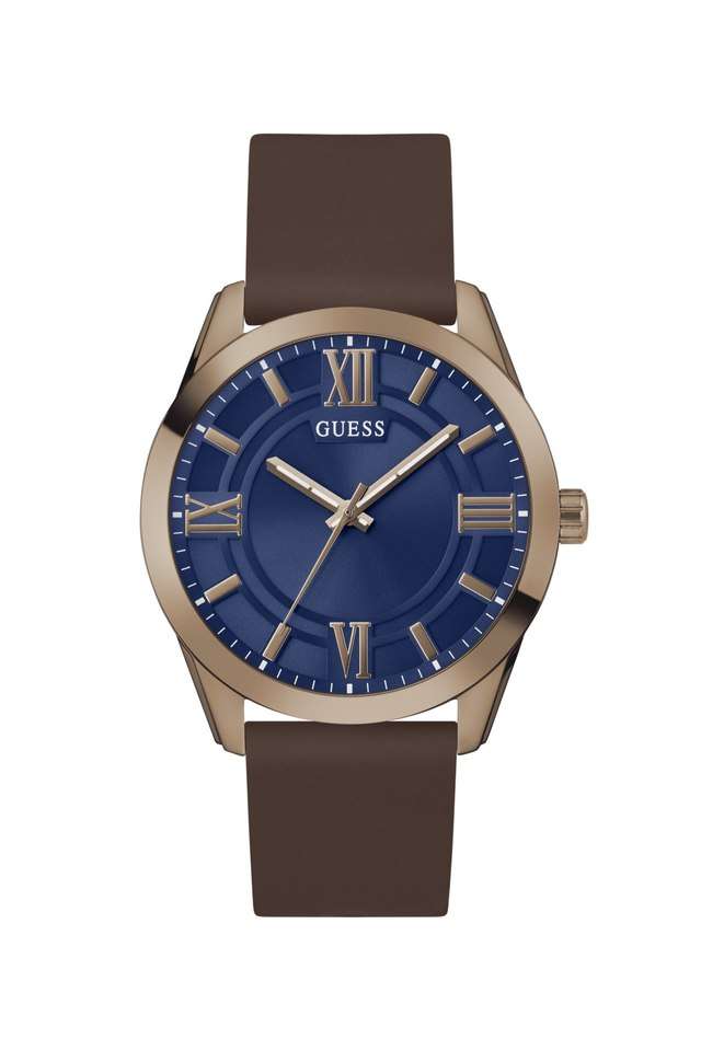 Dress-44-mm-Blue-Dial-Silicone-Analogue-Wrist-Watch-for-Men---GW0894G3