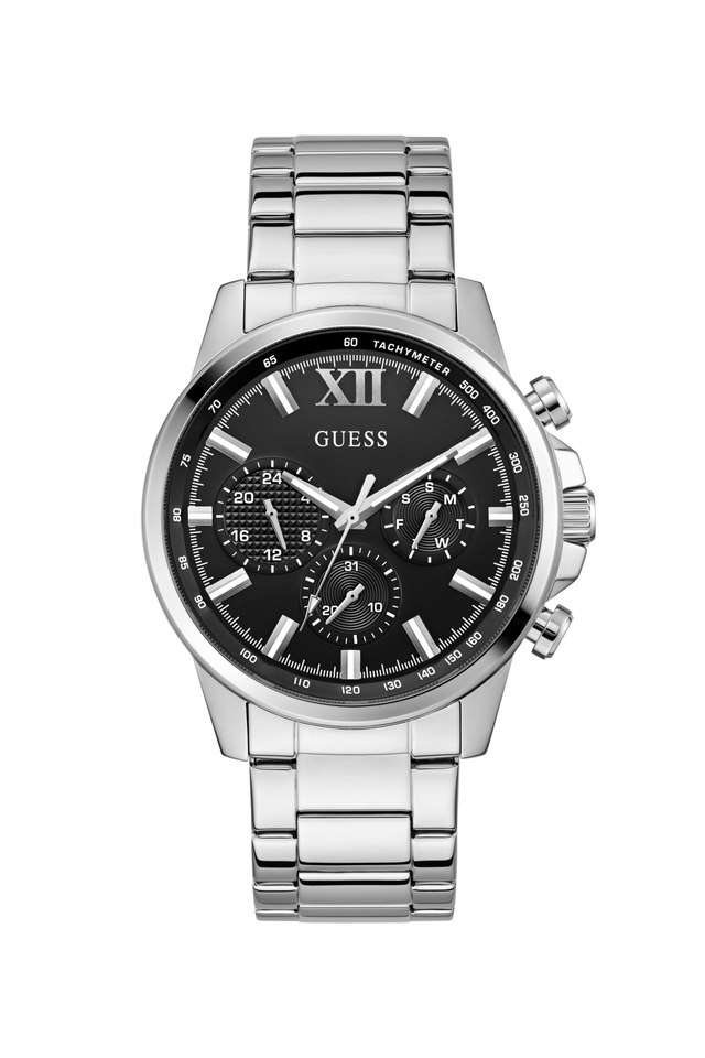 Dress-44-mm-Black-Dial-Stainless-Steel-Analogue-Wrist-Watch-for-Men---GW0900G1