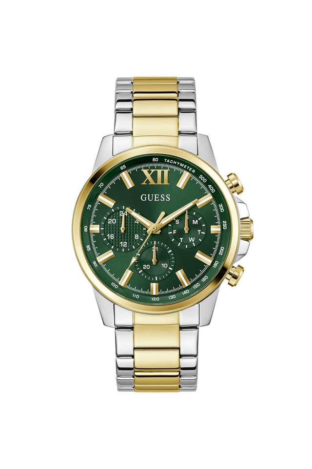 Quartz-44-mm-Green-Dial-Stainless-Steel-Analogue-Wrist-Watch-for-Men---GW0900G5