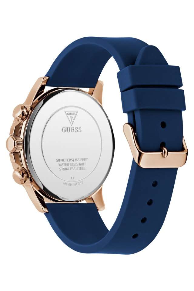 Dress-44-mm-Blue-Dial-Silicone-Analogue-Wrist-Watch-for-Men---GW0913G1