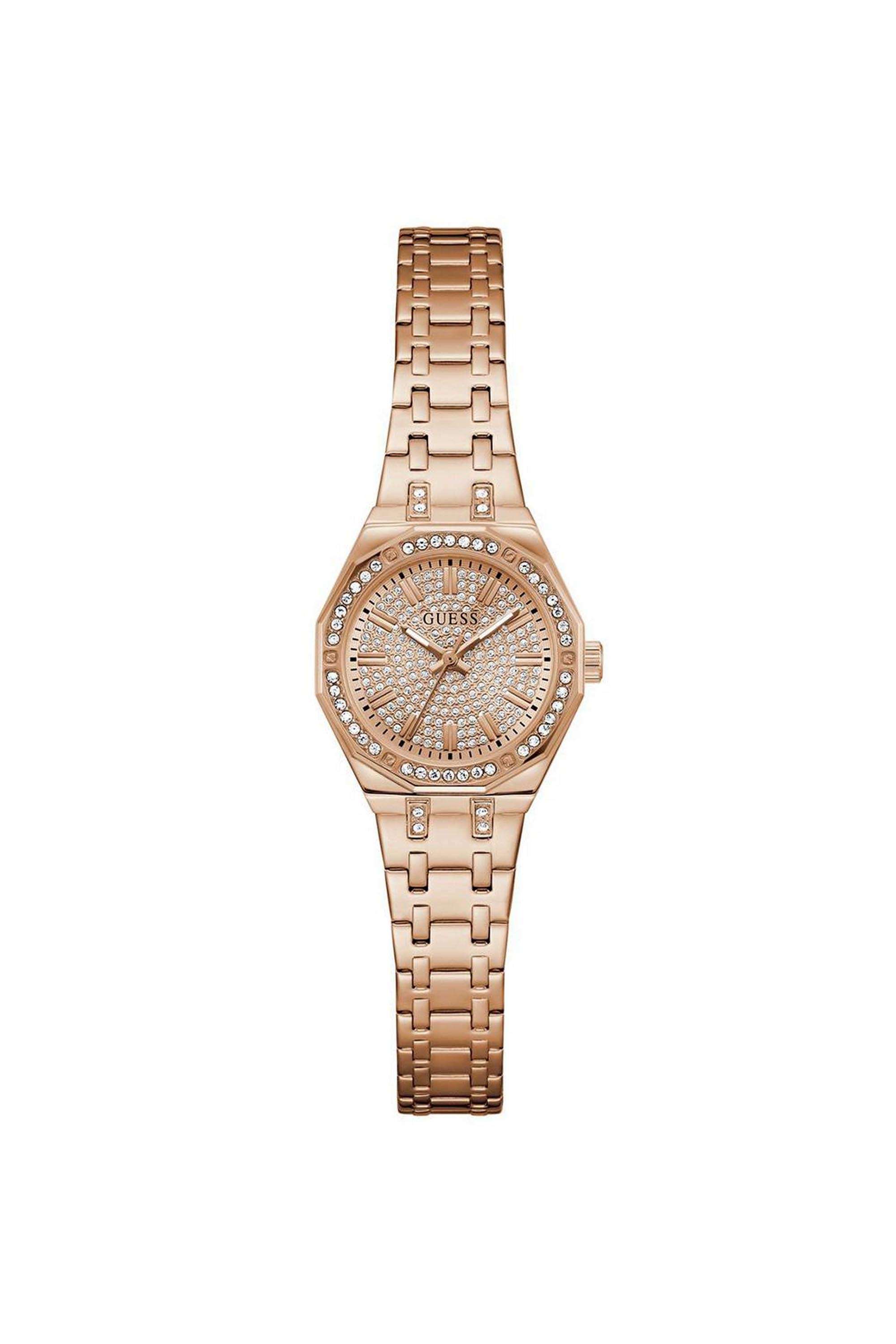 Pixie-Women-s-25-mm-Analog-Quartz-Watch-Rose-Gold-Dial-with-Rose-Gold-Stainless-Steel-Strap-(W0931L4)