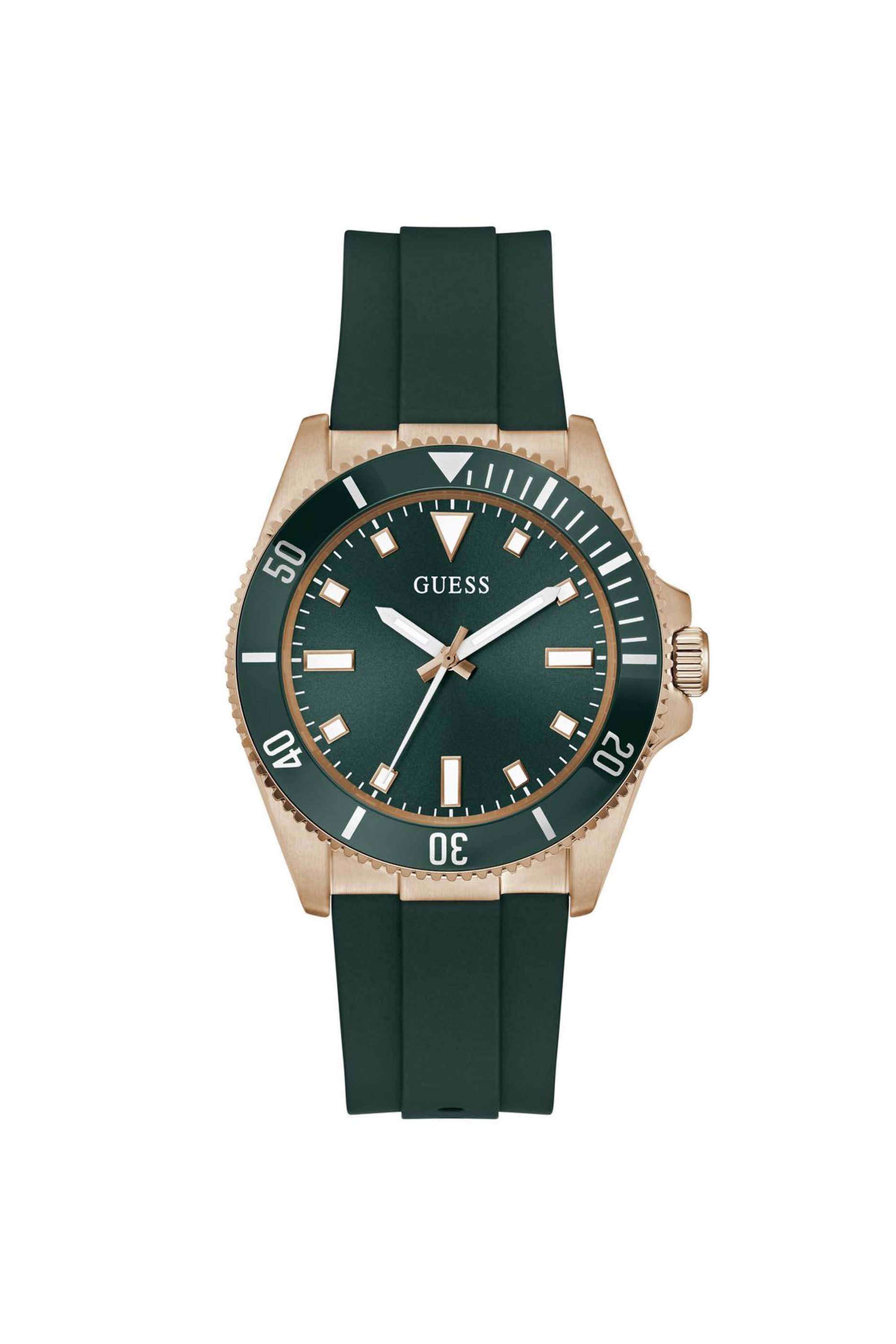 Sport-43-mm-Green-Dial-Silicone-Analogue-Watch-For-Men---GW0969G5