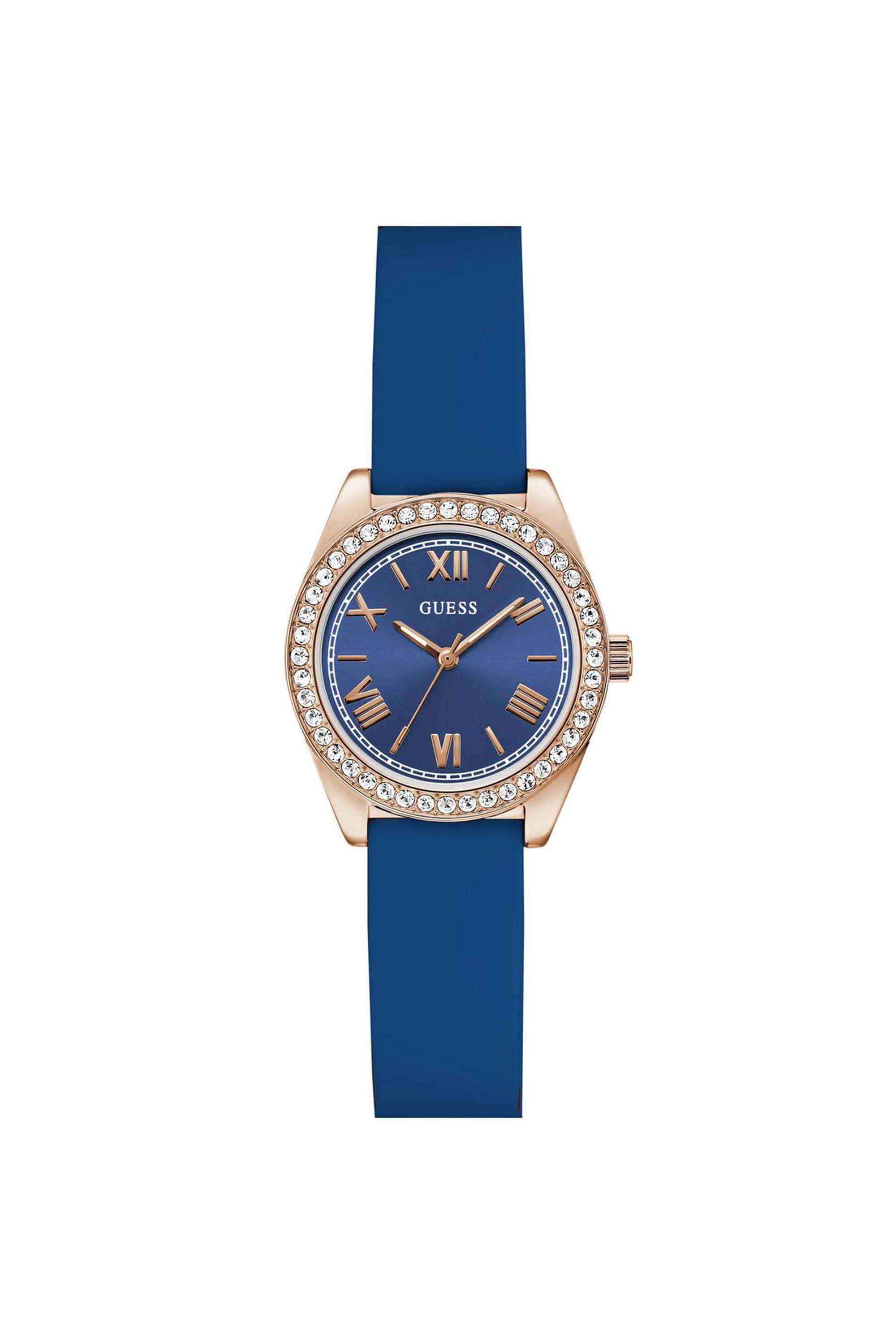 Dress-30-mm-Blue-Dial-Silicone-Analogue-Watch-For-Women---GW1000L4