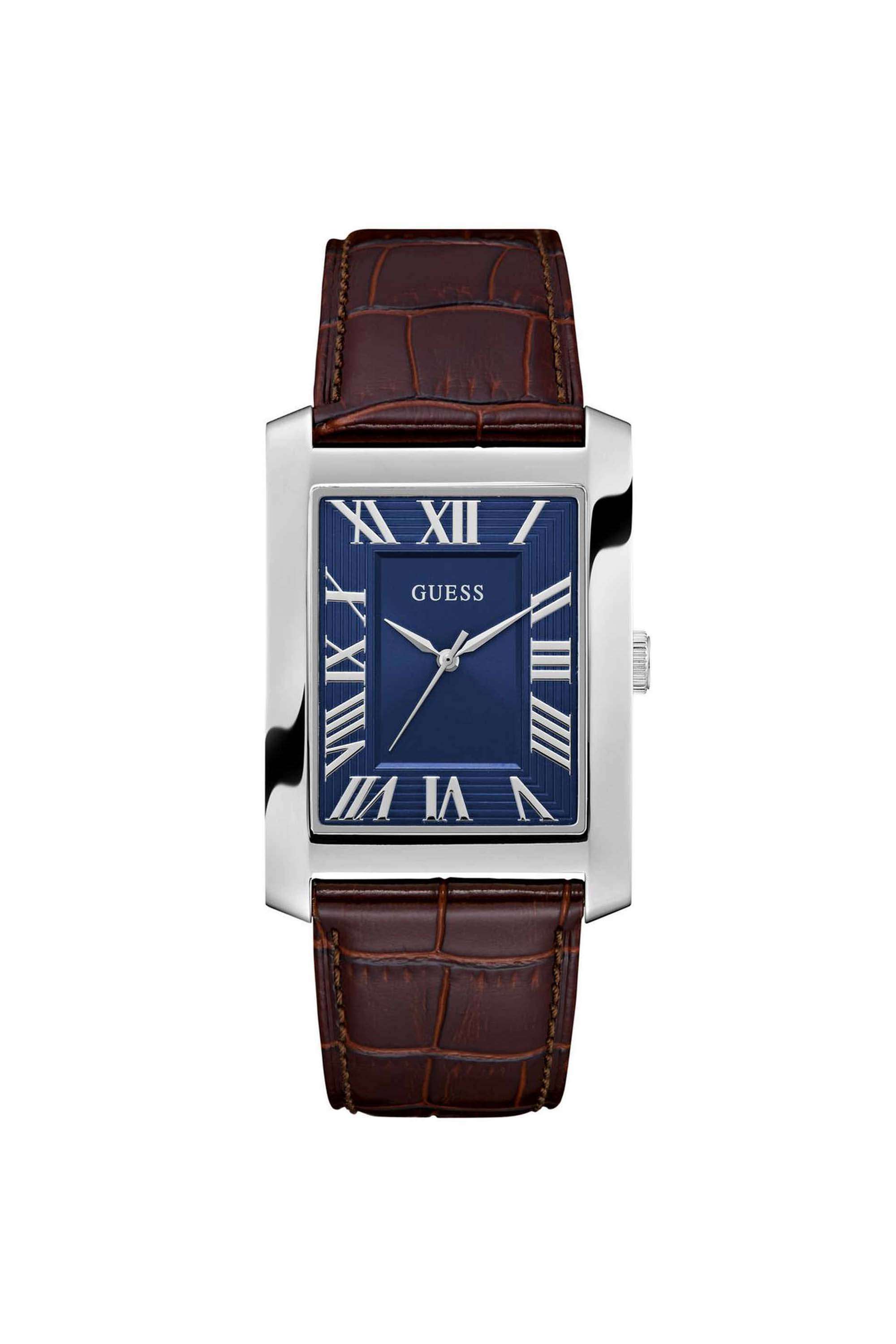 Dress-34-mm-Blue-Dial-Leather-Analogue-Watch-For-Men---GW1003G2