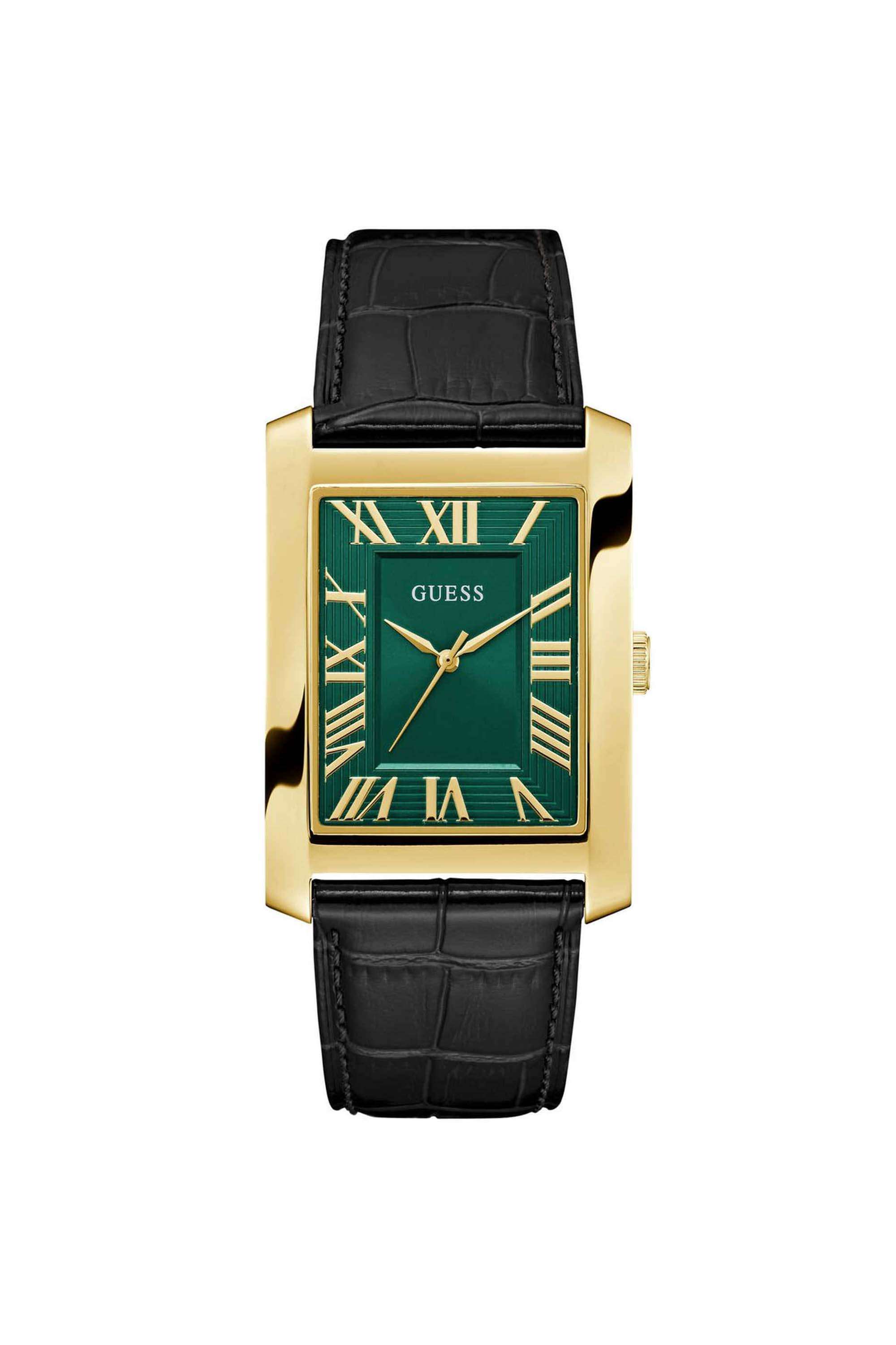 Dress-34-mm-Green-Dial-Leather-Analogue-Watch-For-Men---GW1003G3