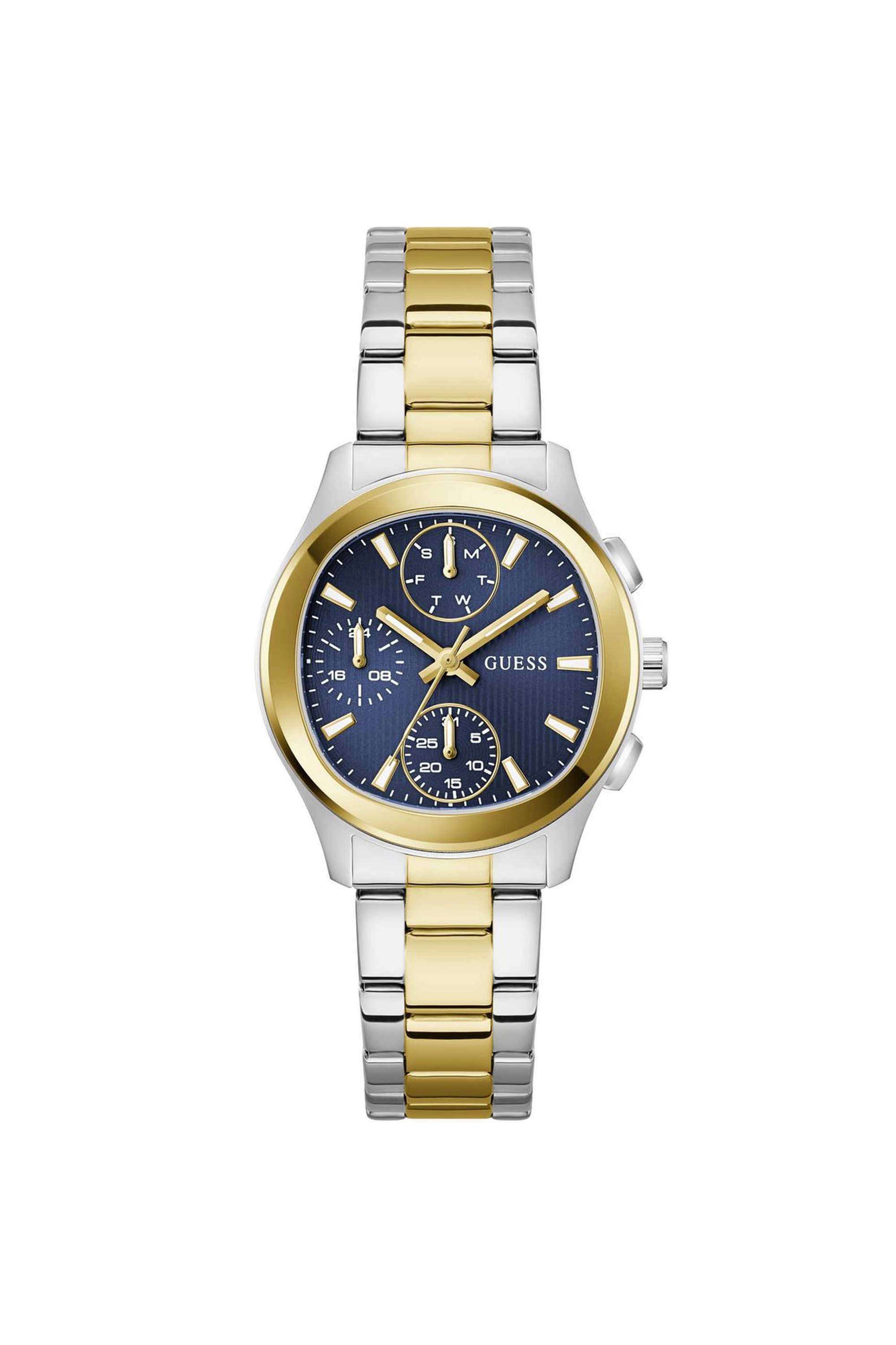 Dress-36-mm-Blue-Dial-Stainless-Steel-Analogue-Watch-For-Women---GW1031L3