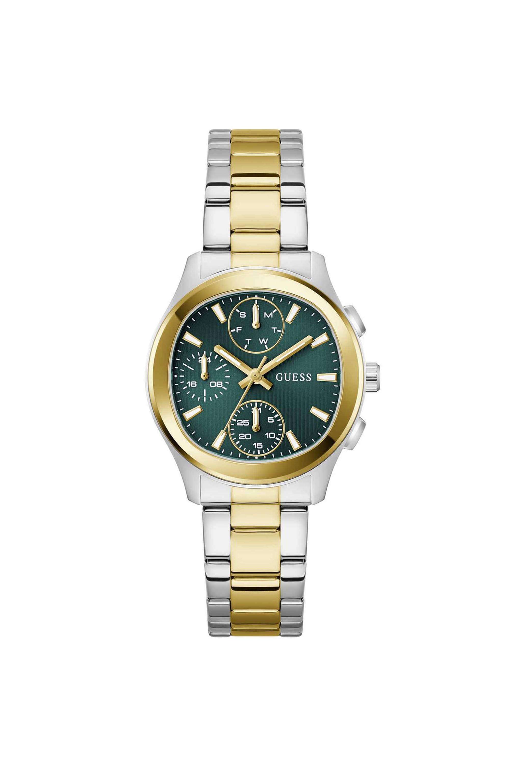 Dress-36-mm-Green-Dial-Stainless-Steel-Analogue-Watch-For-Women---GW1031L6