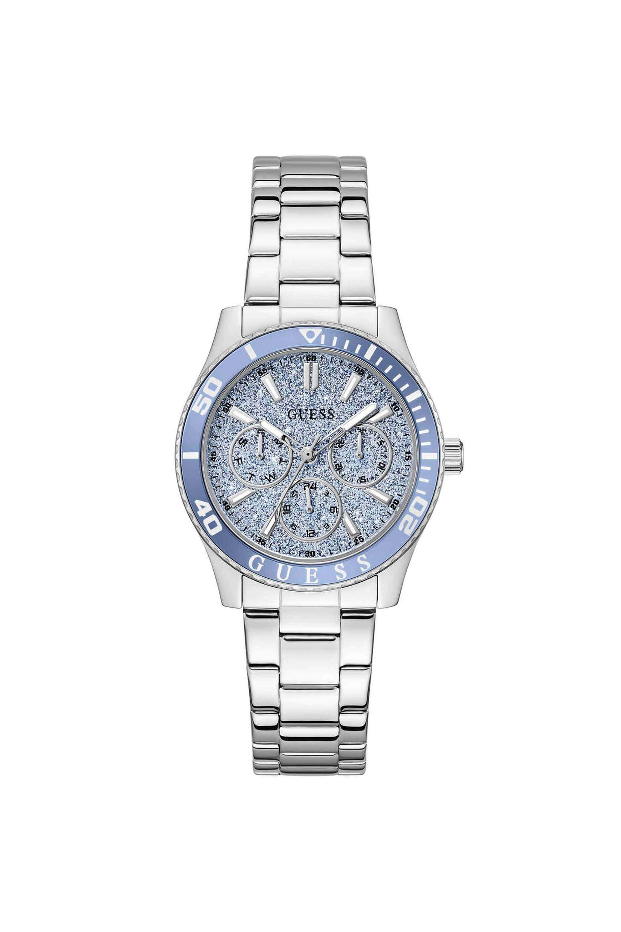 Sport-36-mm-Blue-Dial-Stainless-Steel-Analogue-Watch-For-Women---GW1035L1