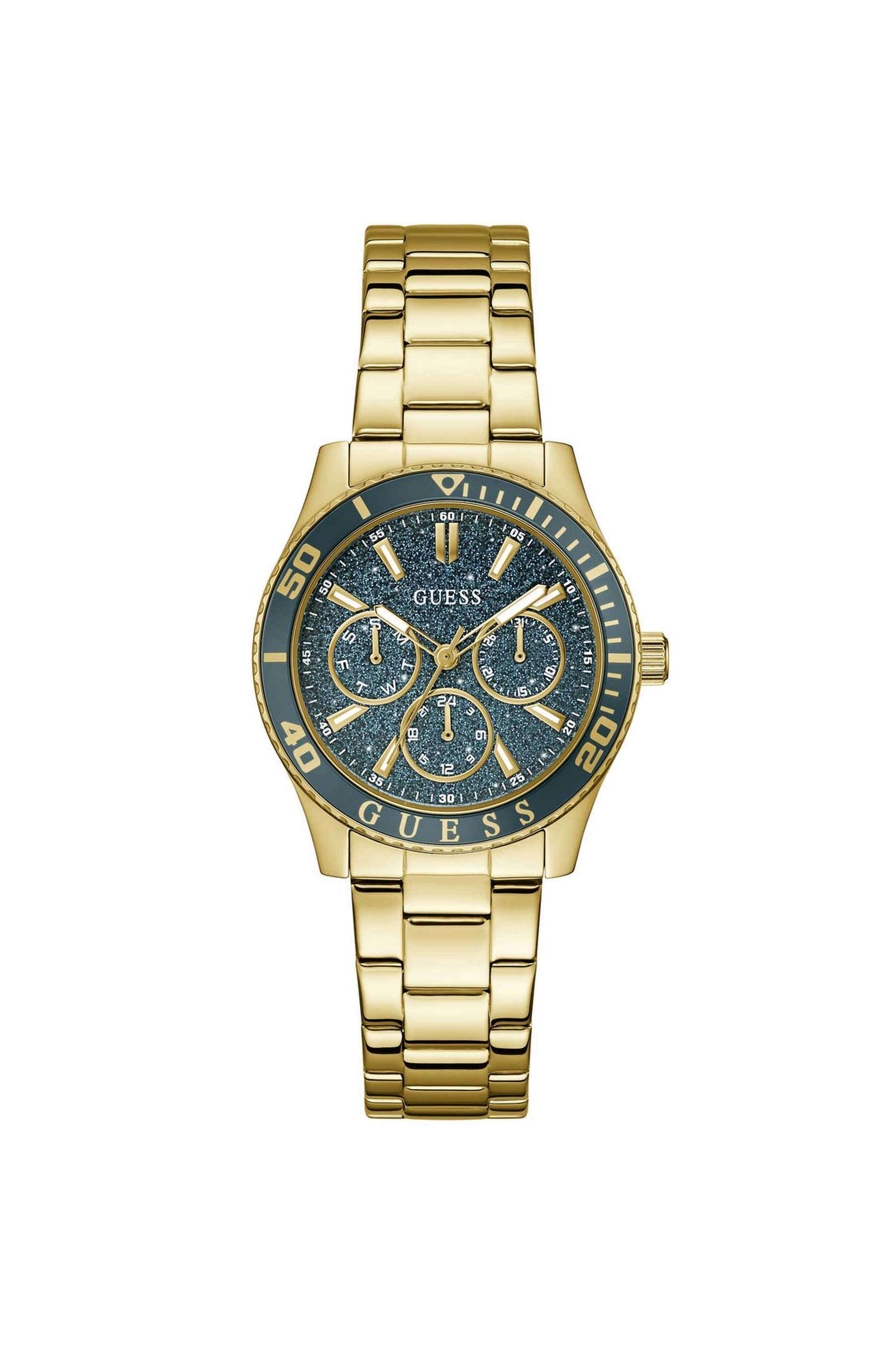 Sport-36-mm-Green-Dial-Stainless-Steel-Analogue-Watch-For-Women---GW1035L2
