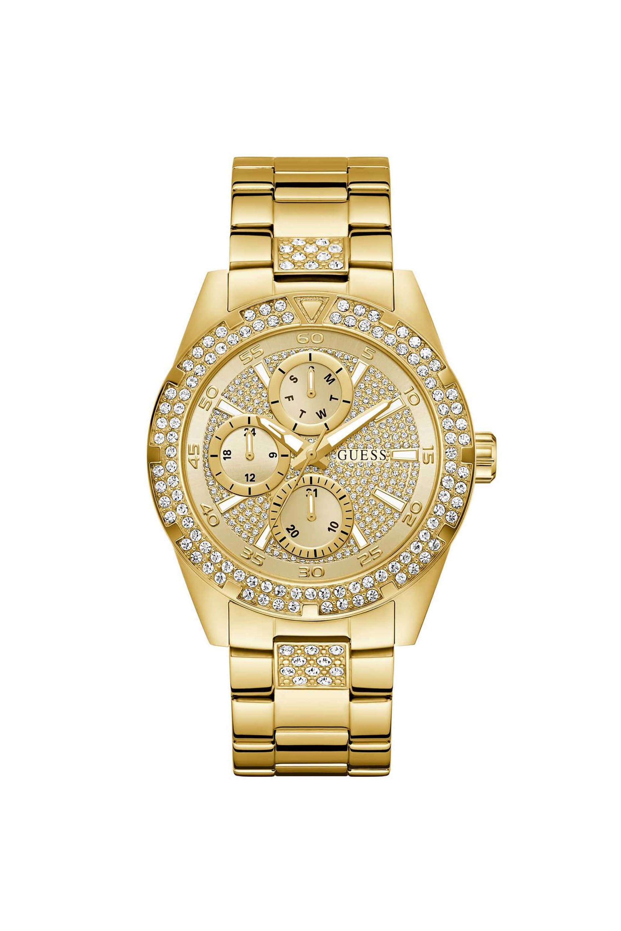 Trend-44-mm-Yellow-Dial-Stainless-Steel-Analogue-Watch-For-Men---GW1067G2