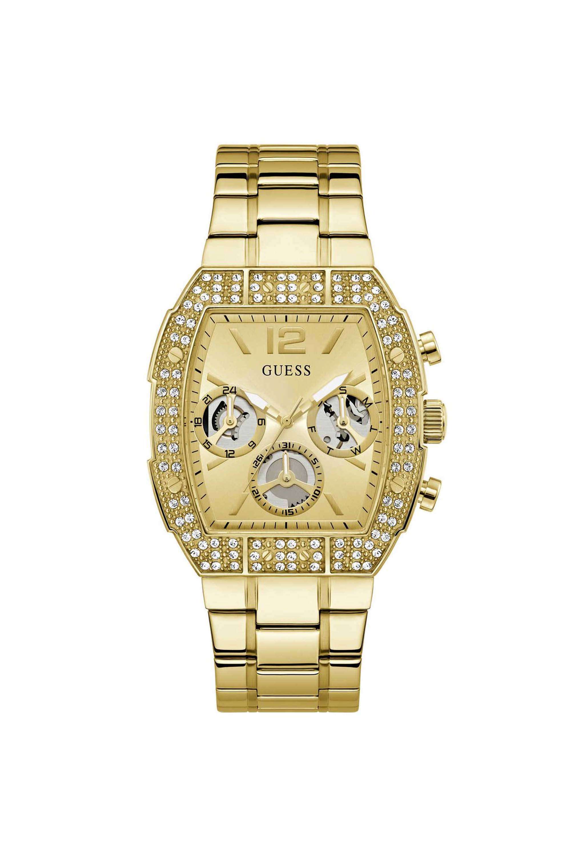 Trend-41-mm-Yellow-Dial-Stainless-Steel-Analogue-Watch-For-Men---GW1068G2