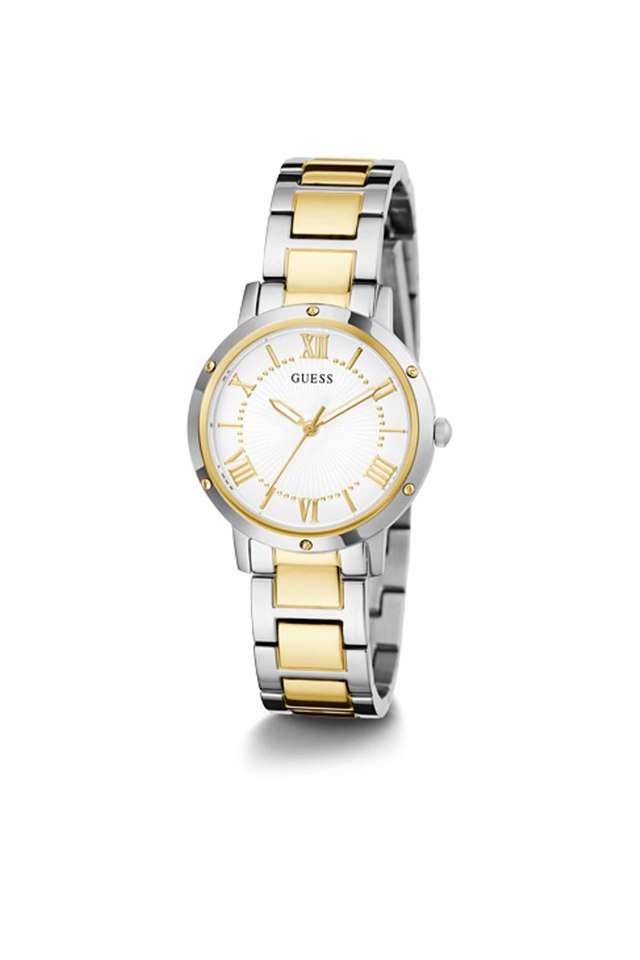 Womens-34-mm-Dawn-White-Dial-Stainless-Steel-Analog-Watch---GW0404L2