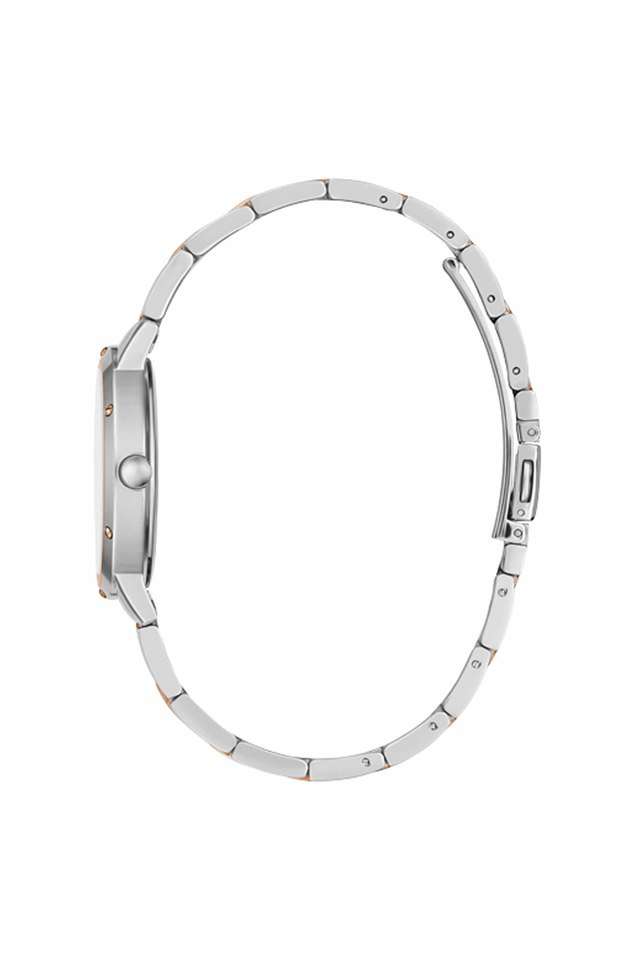 Womens-34-mm-Dawn-White-Dial-Stainless-Steel-Analog-Watch---GW0404L3