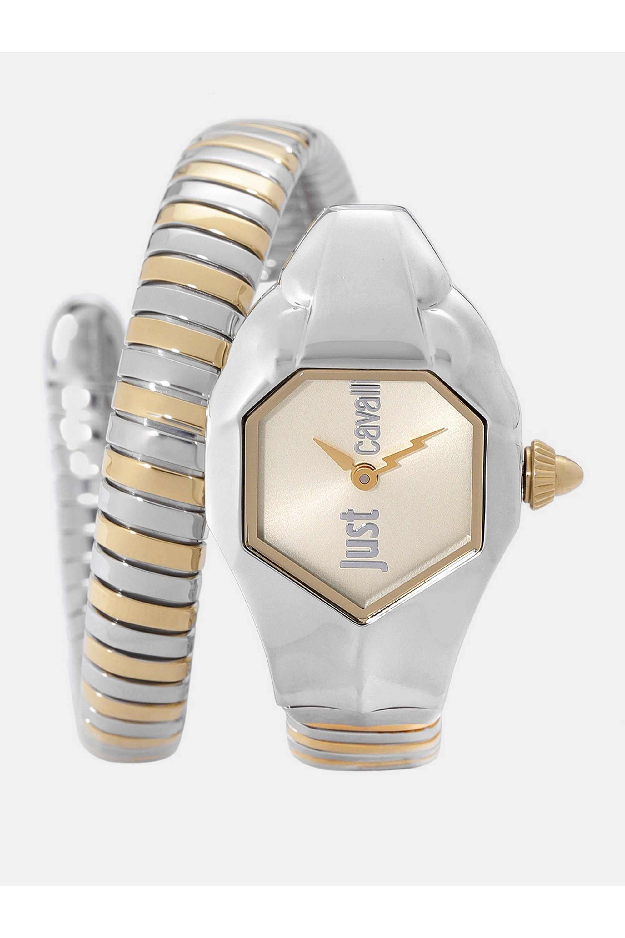 Just-Glam-22-mm-Champagne-Dial-Stainless-Steel-Analogue-Watch-For-Women---JC1L001M0035