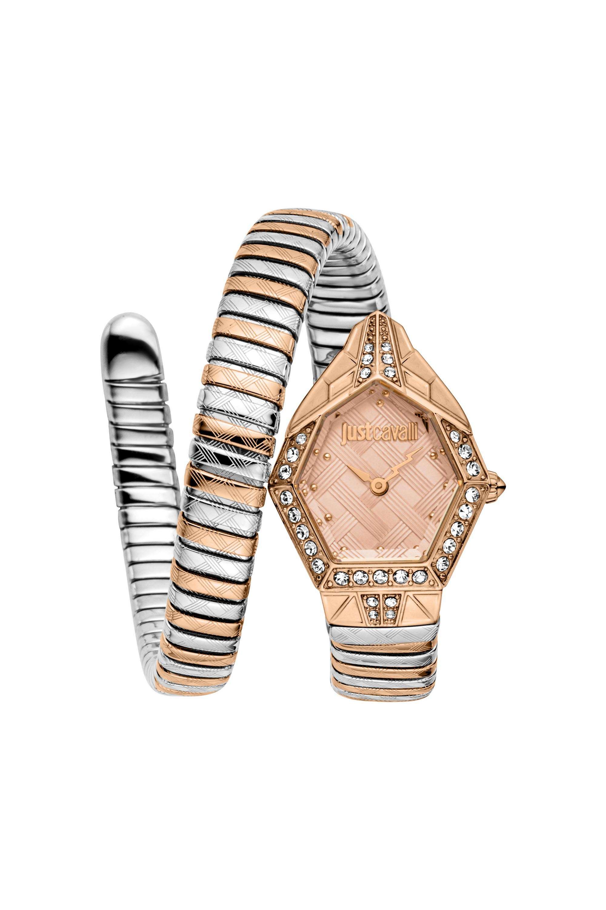 Ornato-Snake-23x32.50-mm-Rose-Gold-Dial-Stainless-Steel-Analogue-Wrist-Watch-for-Women---JC1L303M0065