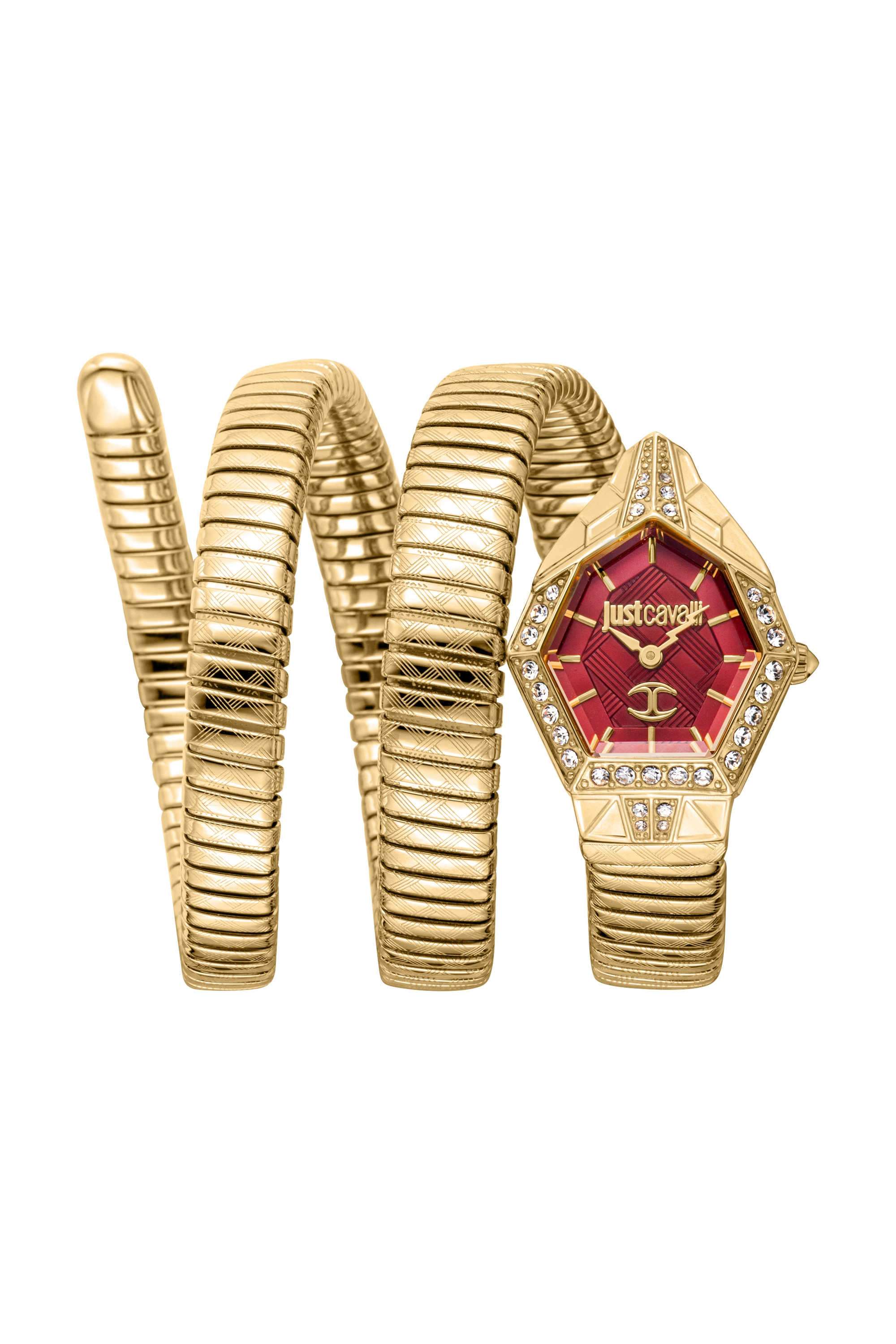 22-mm-Red-Dial-Stainless-Steel-Analogue-Watch-For-Women---JC1L304