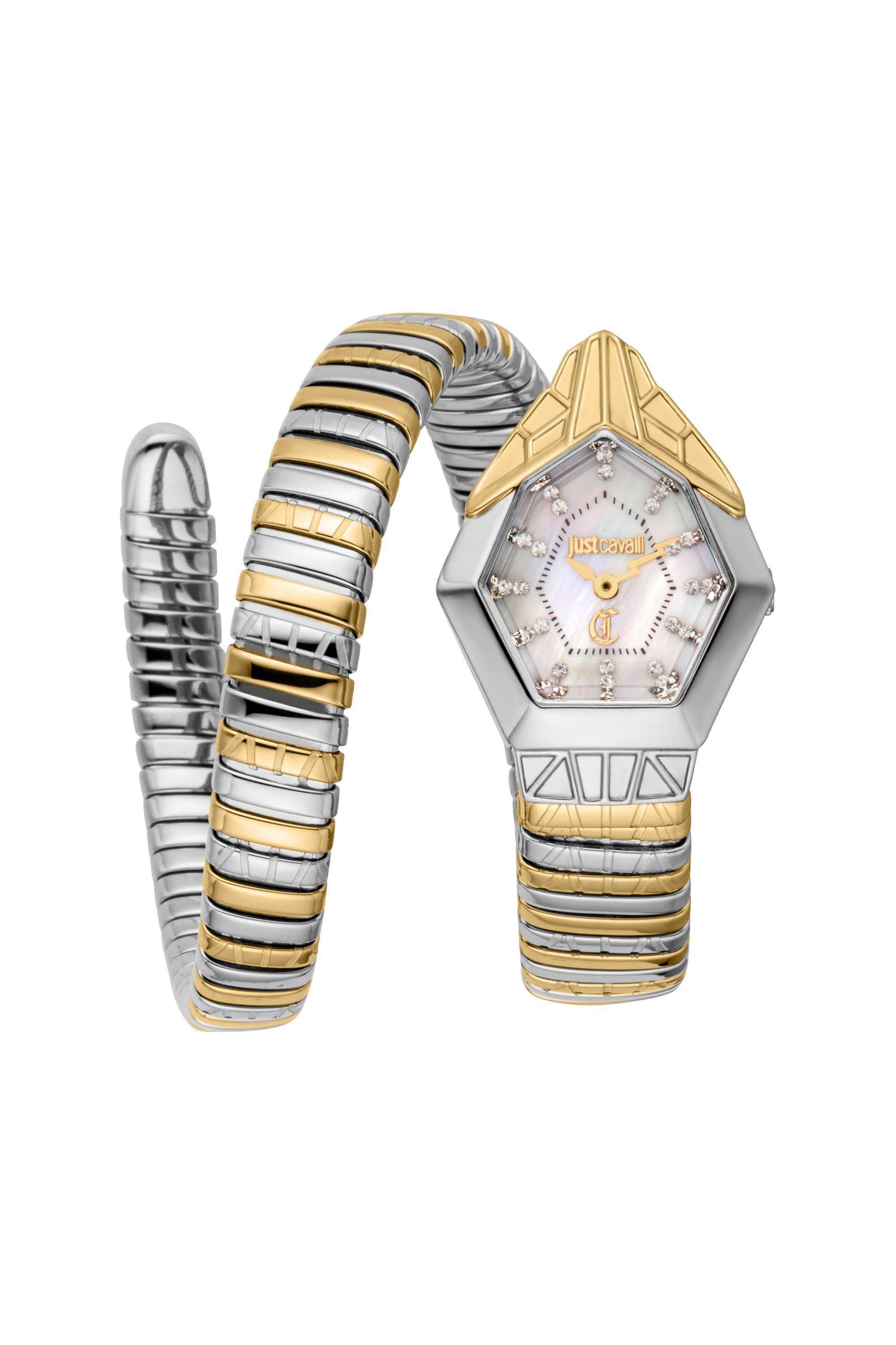 Gemma-23-x-32.5-mm-White-MOP-Dial-Stainless-Steel-Analogue-Watch-For-Women---JC1L358M0065