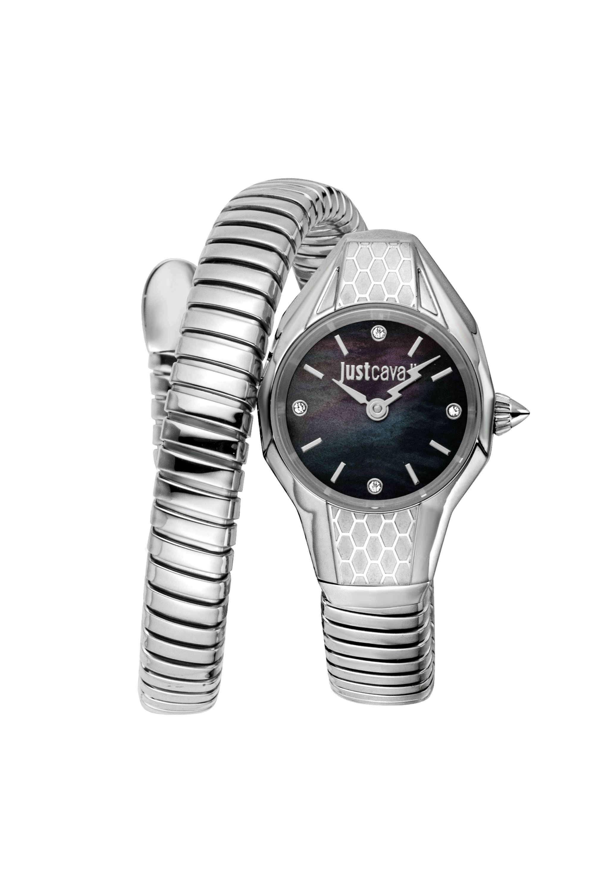 Vivace-22-x-33-mm-Black-Dial-Stainless-Steel-Analogue-Watch-For-Women---JC1L375M0025