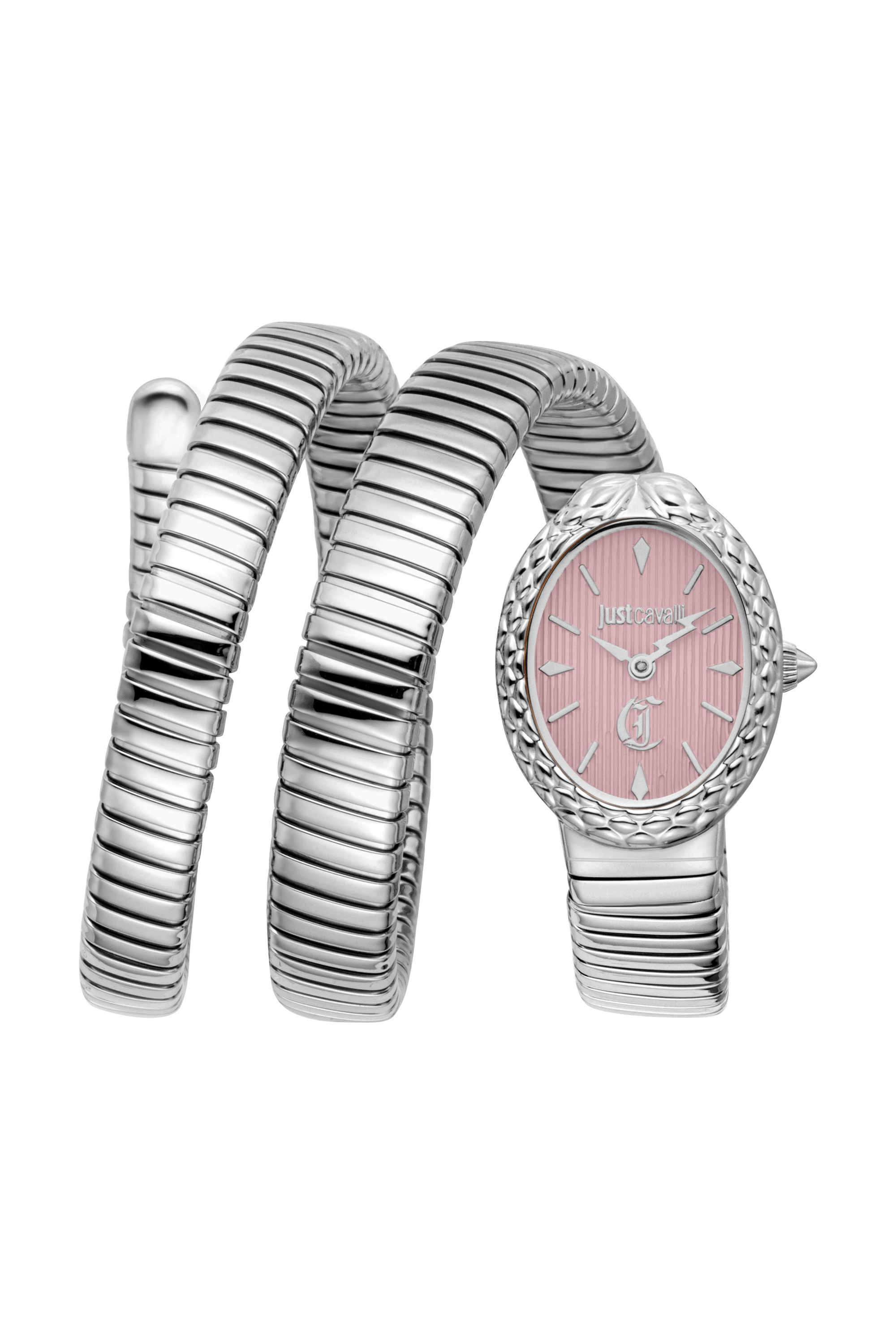 Sognia-22-x-31-mm-Pink-Dial-Stainless-Steel-Analogue-Watch-For-Women---JC1L391M0015