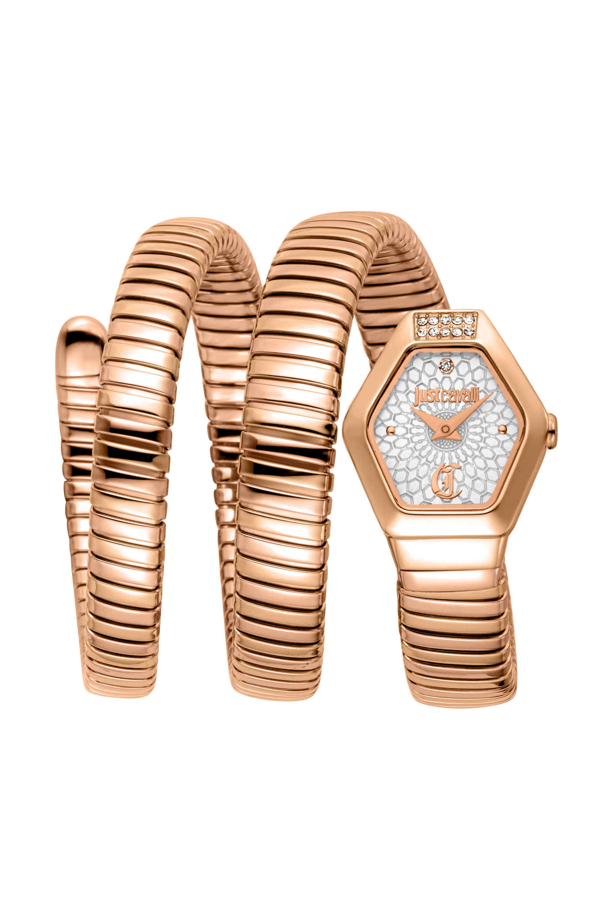 Romina-22.5-x-28.5-mm-Silver-Dial-Stainless-Steel-Analogue-Watch-For-Women---JC1L395M0045