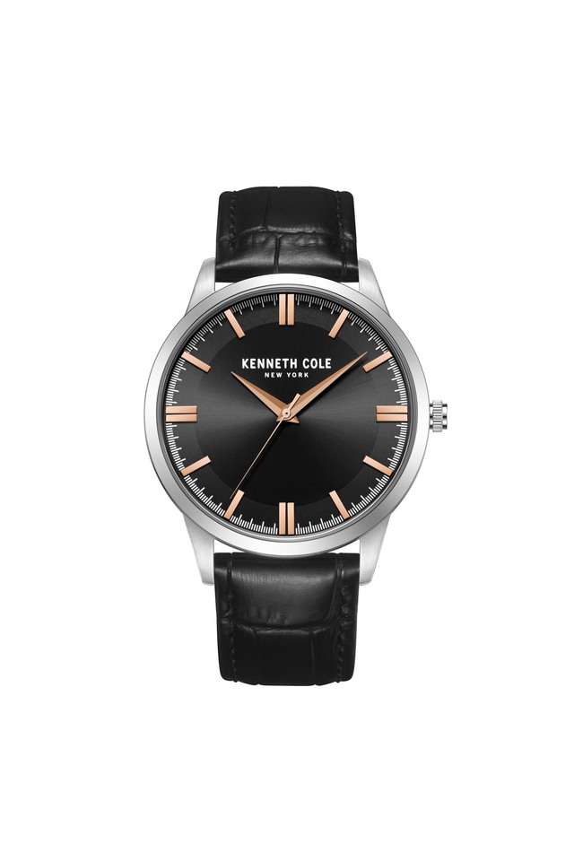 Mens-43-mm-Modern-Classic-Black-Dial-Leather-Watch