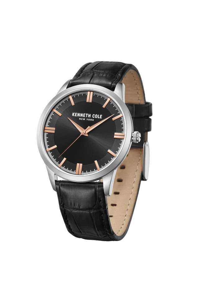 Mens-43-mm-Modern-Classic-Black-Dial-Leather-Watch