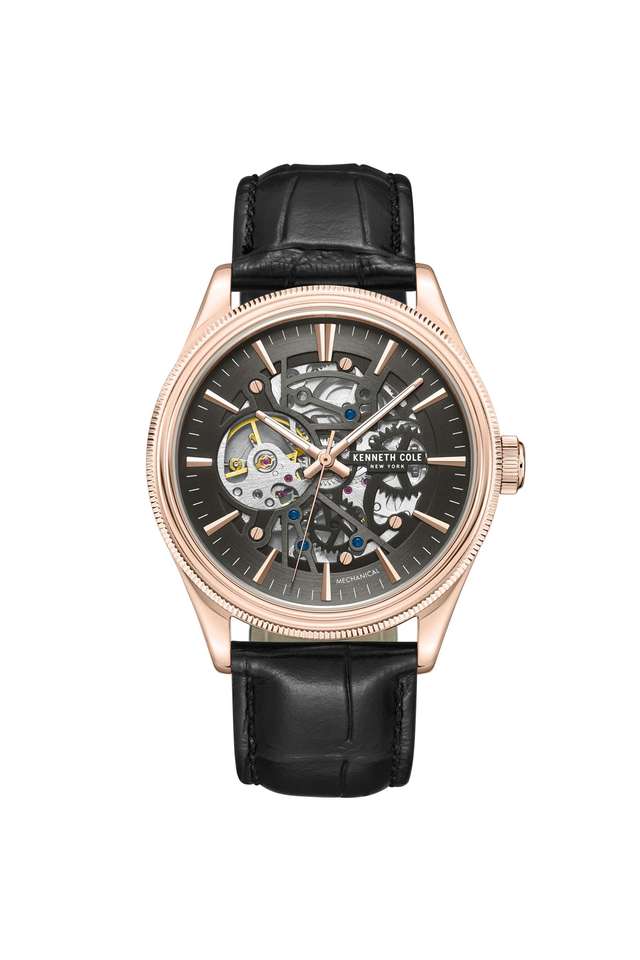 42-mm-Grey-Dial-Leather-Analogue-Watch-For-Men---KCWGE0048904MN