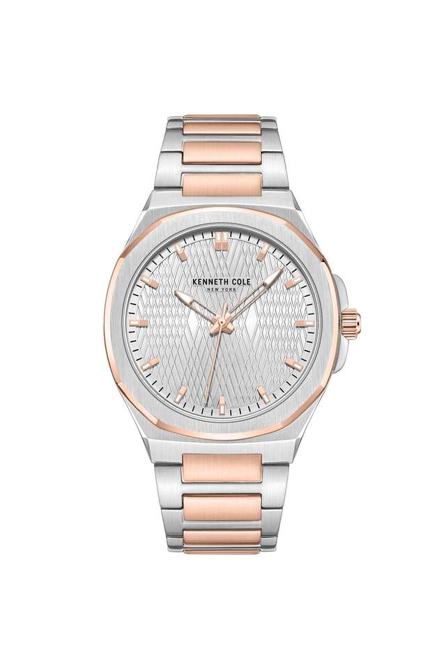 Quartz-41-mm-Silver-Dial-Stainless-Steel-Analogue-Wrist-Watch-For-Men---KCWGG0047003MN