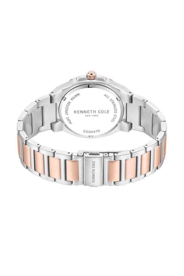 Quartz-41-mm-Silver-Dial-Stainless-Steel-Analogue-Wrist-Watch-For-Men---KCWGG0047003MN