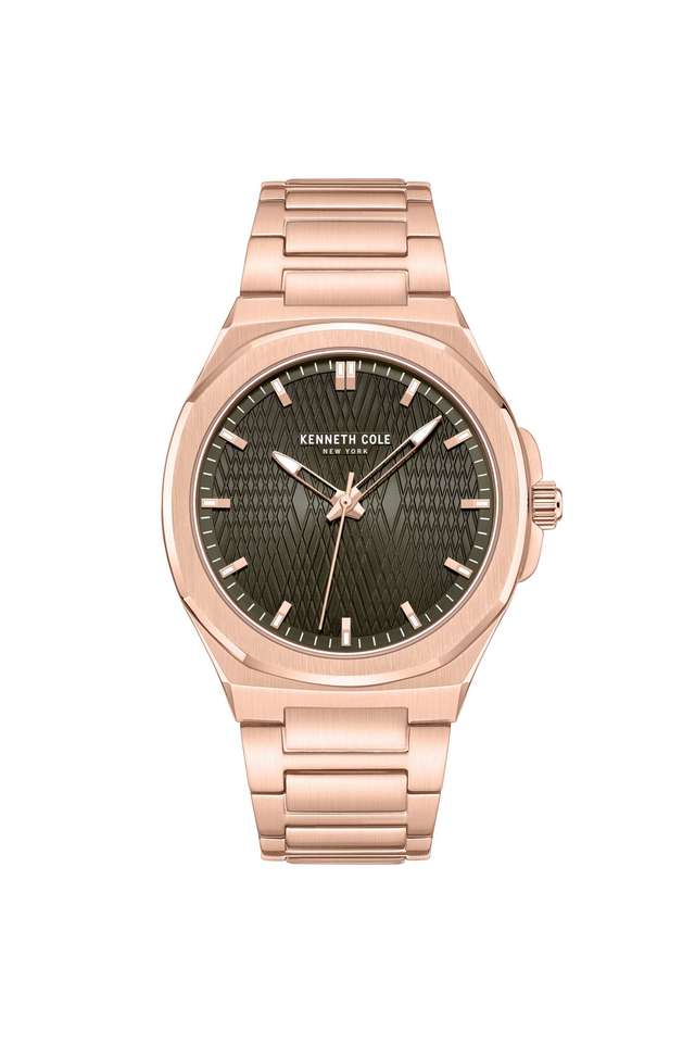 Quartz-41-mm-Green-Dial-Stainless-Steel-Analogue-Wrist-Watch-For-Men---KCWGG0047004MN