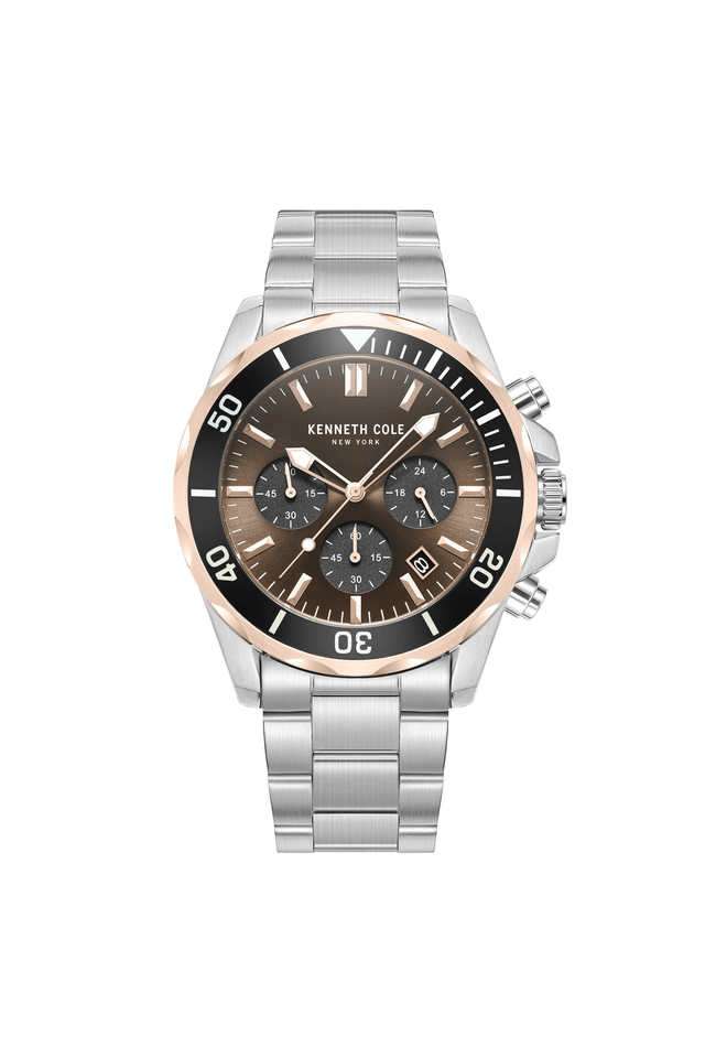Modern-Dress-Sport-43-mm-Brown-Dial-Stainless-Steel-Analog-Watch-For-Men---KCWGI0027101MN