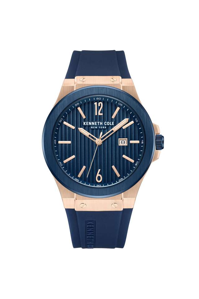 43-mm-Blue-Dial-Silicone-Analogue-Watch-For-Men---KCWGN0034403MN