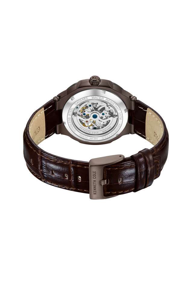 46-mm-Grey-Dial-Leather-Analogue-Watch-For-Men---KCWGX0046203MN