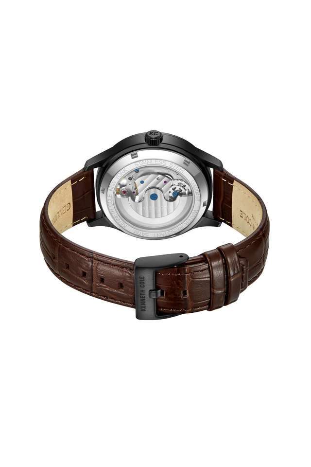 44-mm-Black-Dial-Leather-Analogue-Watch-For-Men---KCWGX0049801MN